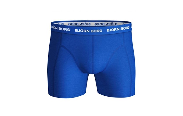Set van 5 Björn Borg Boxers in blauwe kleuren!